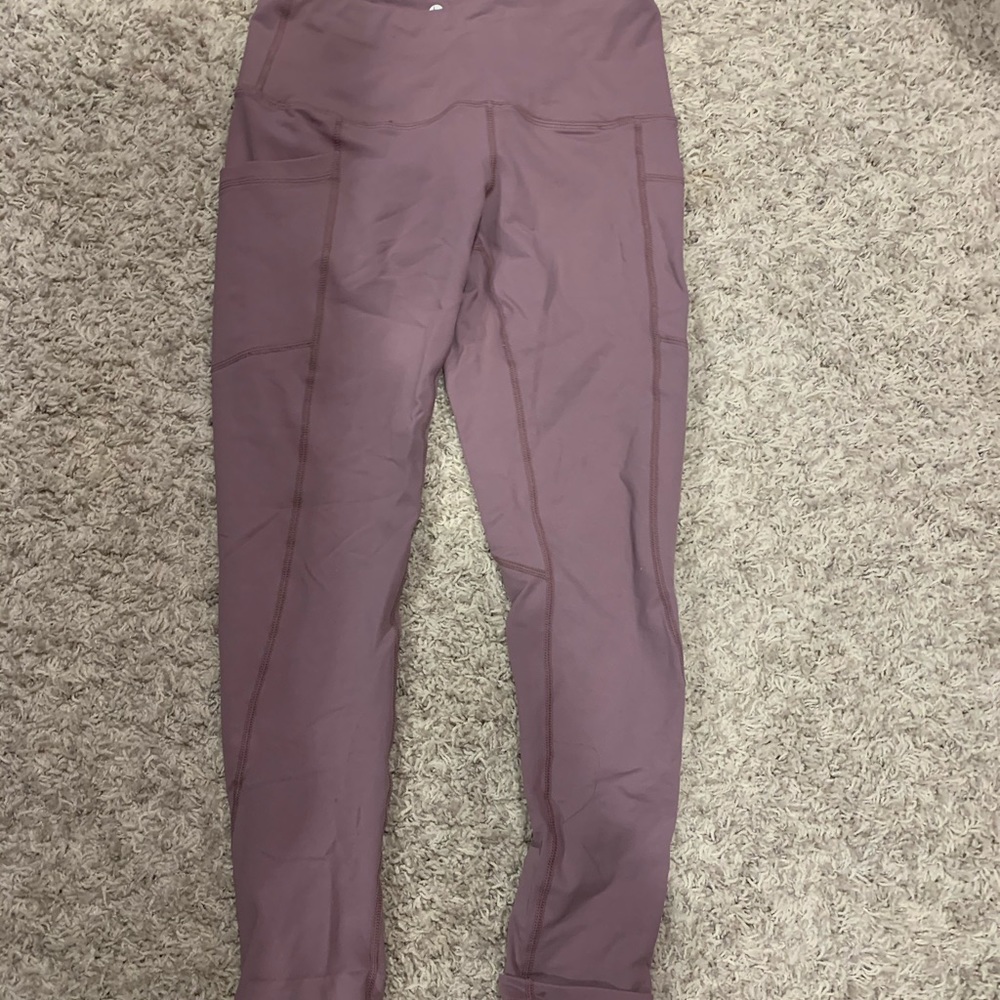 90 degree womens leggings purple